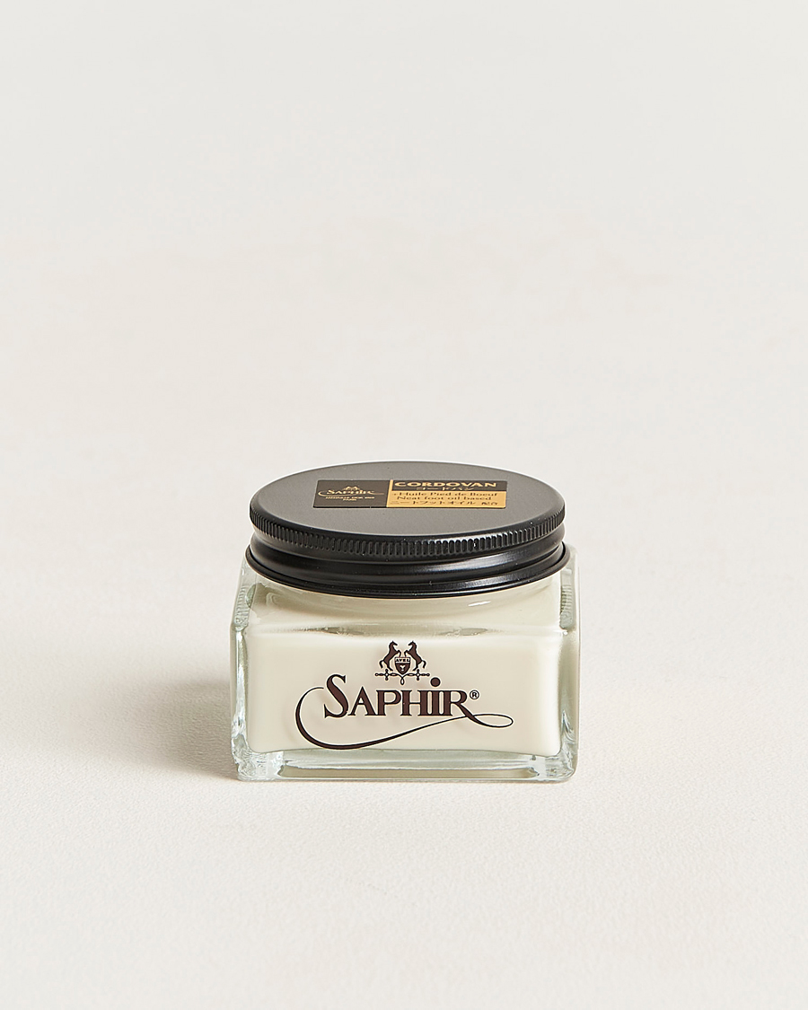 Uomini | Cura delle scarpe | Saphir Medaille d'Or | Cordovan Creme 75 ml Neutral