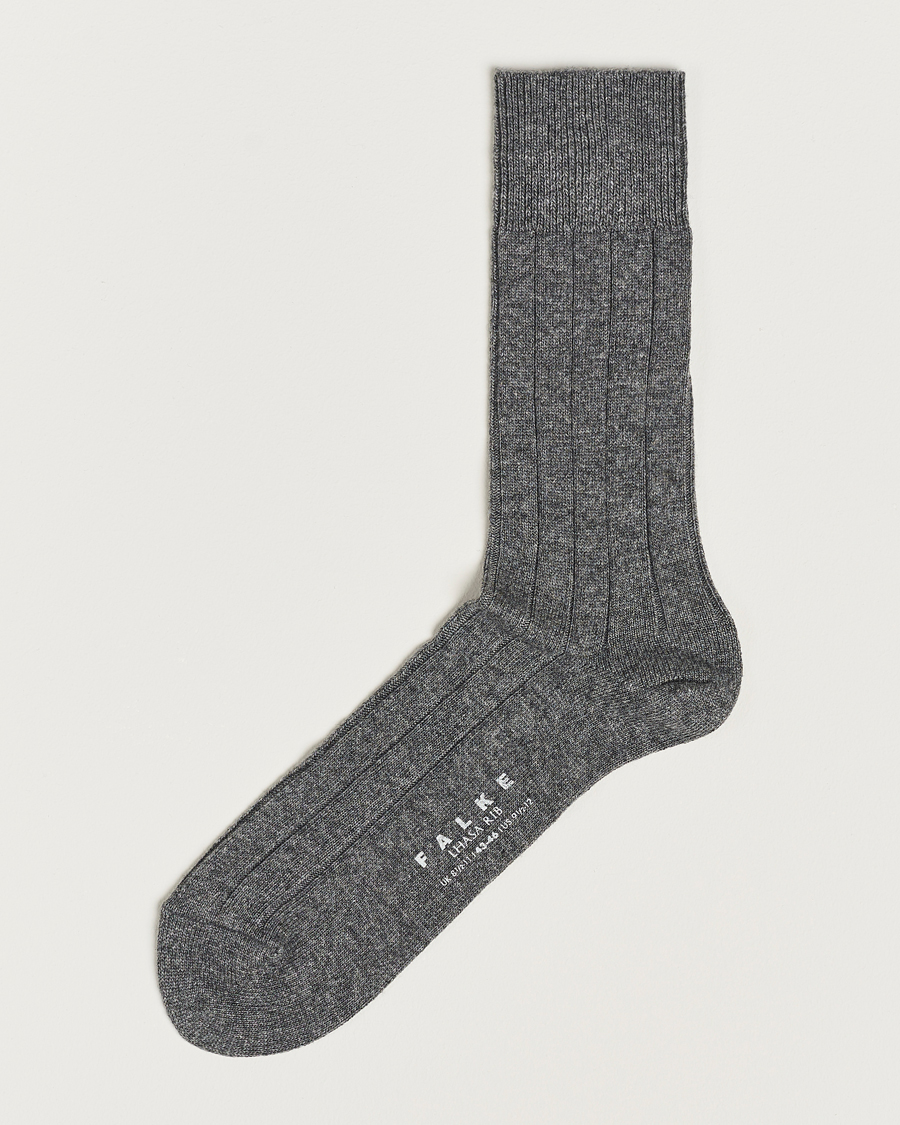 Uomini | Biancheria intima | Falke | Lhasa Cashmere Socks Light Grey