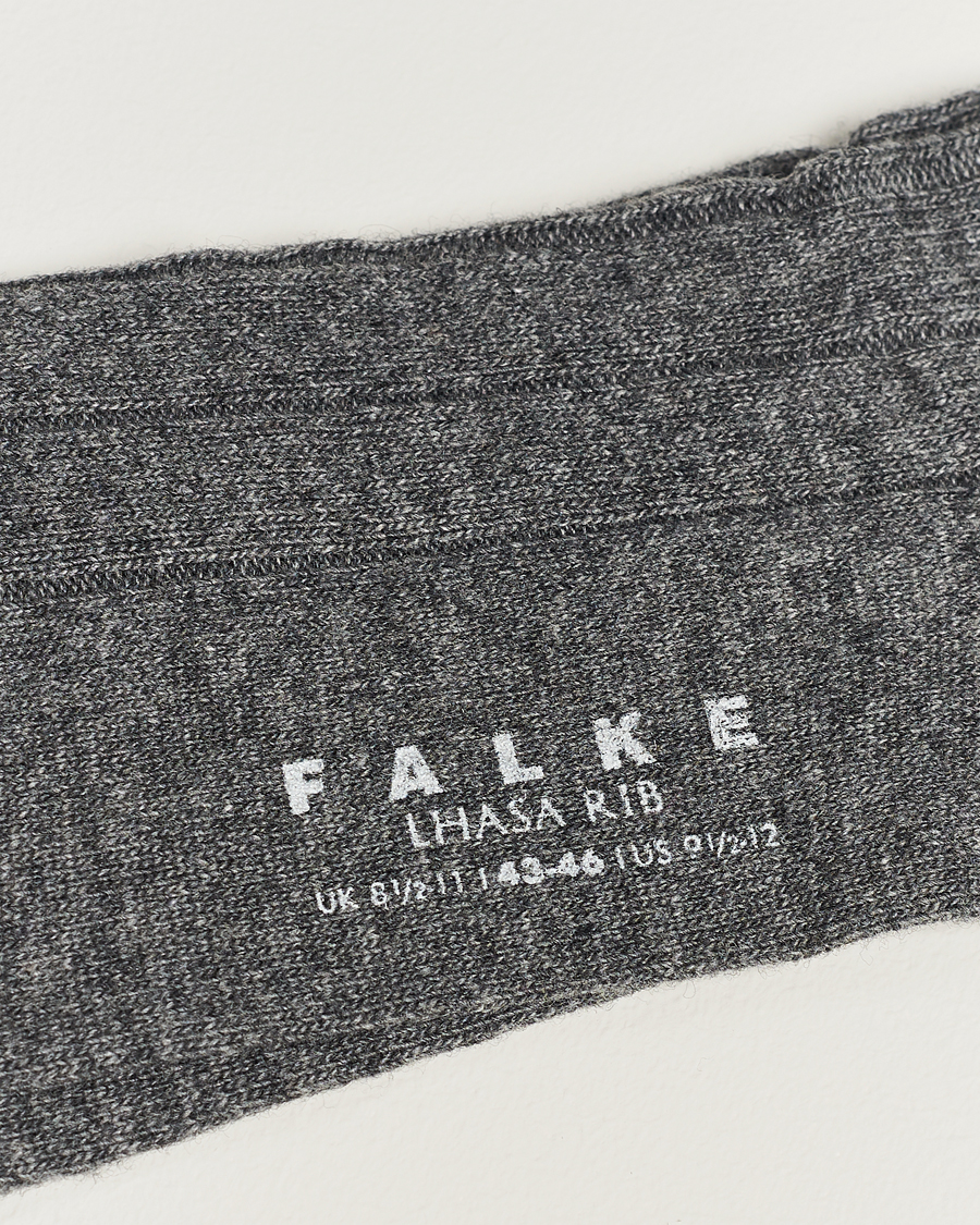 Uomini | Biancheria intima | Falke | Lhasa Cashmere Socks Light Grey