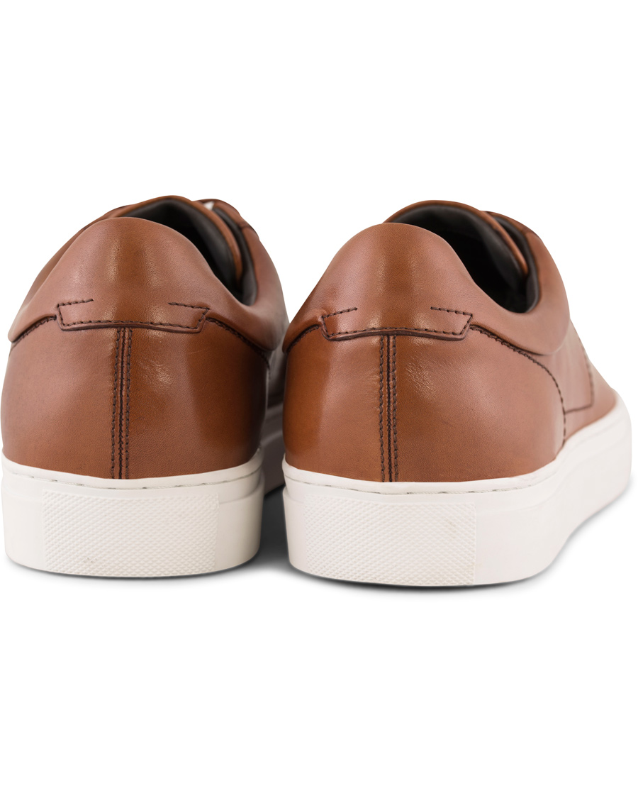 Uomini | BOSS Timaker Leather Sneaker Cognac | BOSS BLACK | BOSS Timaker Leather Sneaker Cognac