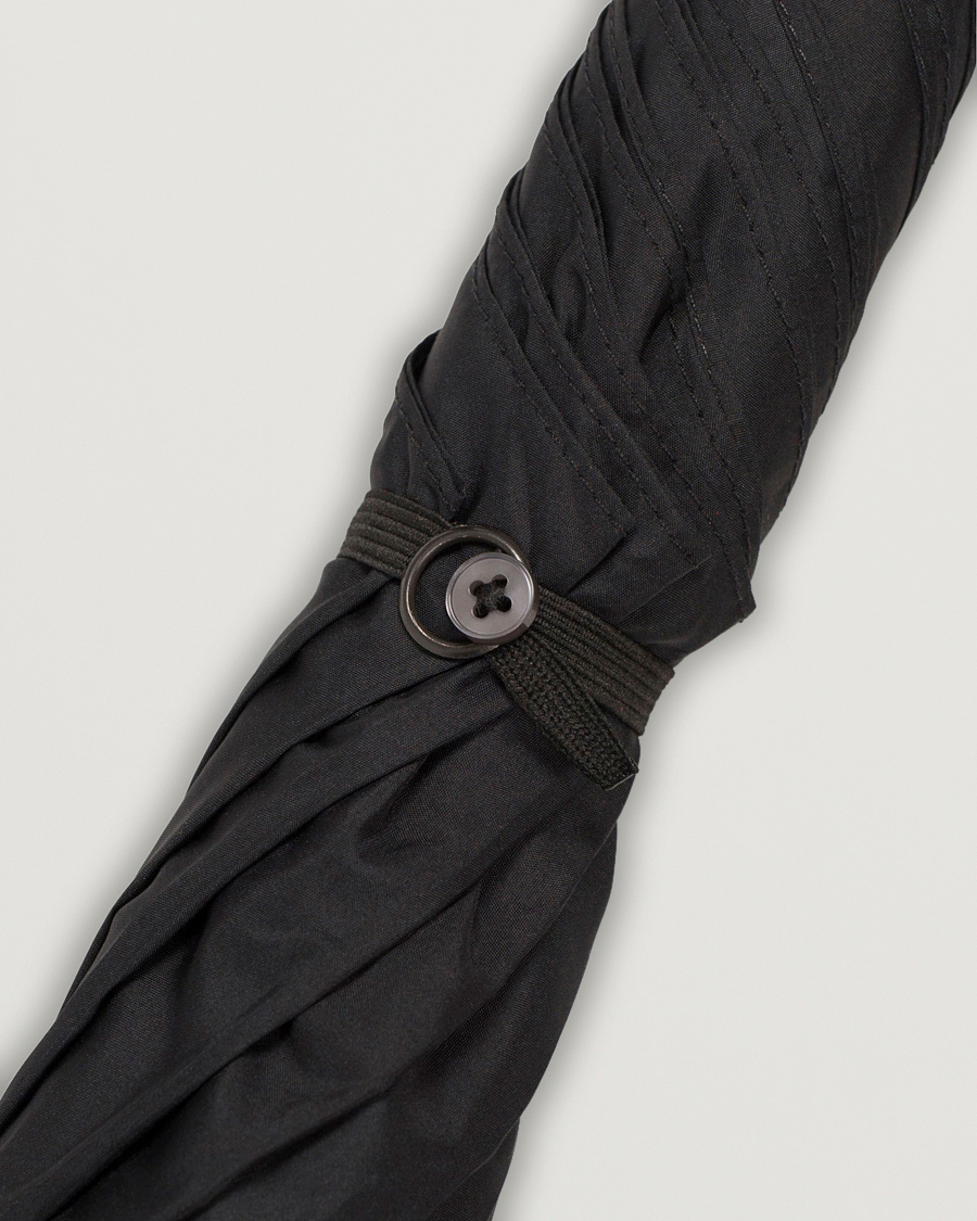 Uomini | Ombrelli | Fox Umbrellas | Polished Hardwood Umbrella Black