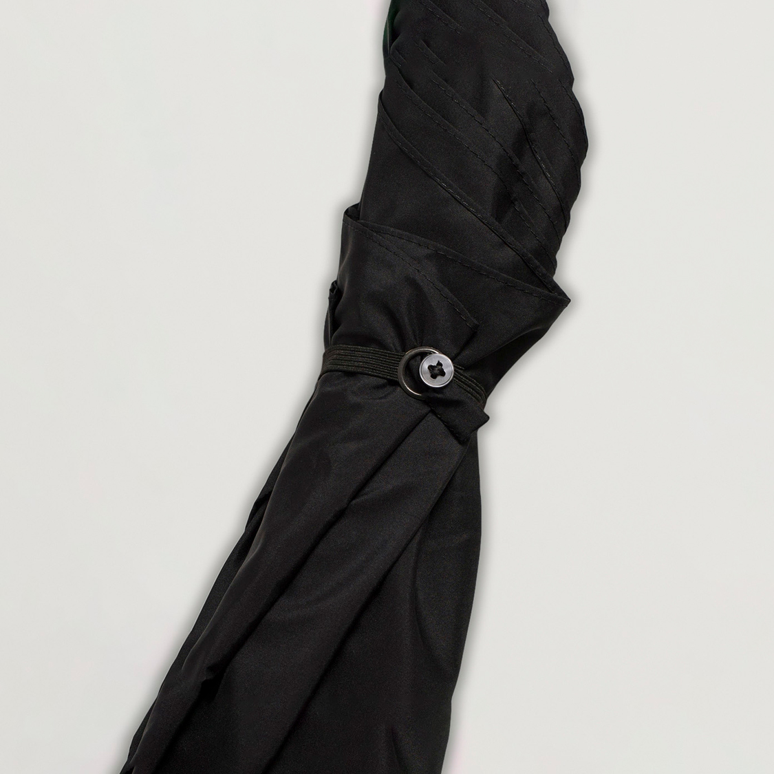 Uomini | Ombrelli | Fox Umbrellas | Polished Cherrywood Solid Umbrella Black
