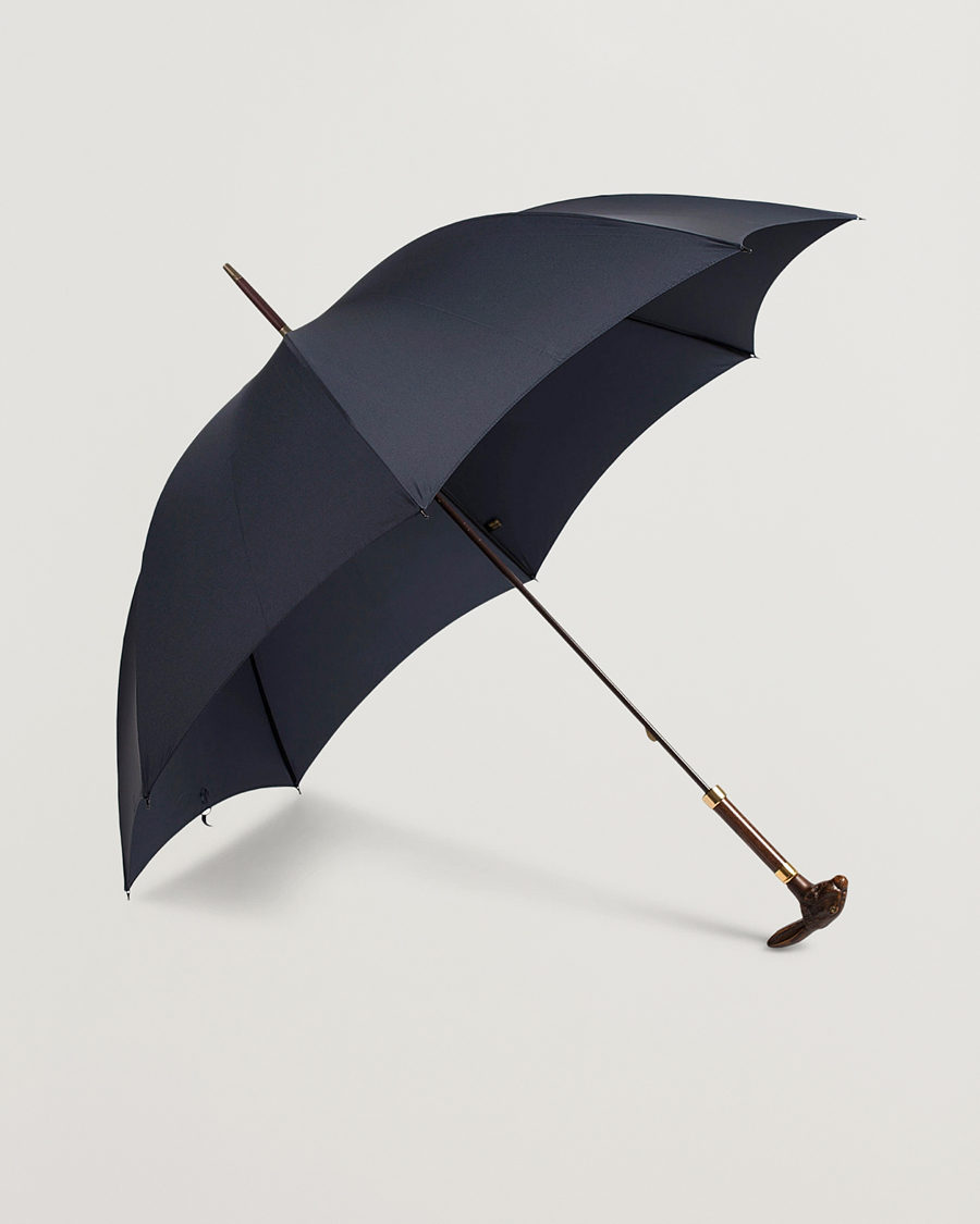 Uomini | Ombrelli | Fox Umbrellas | Brown Rabbit Umbrella Navy