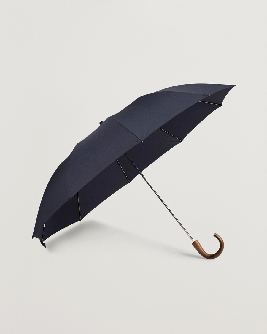 Uomini | Ombrelli | Fox Umbrellas | Telescopic Umbrella Navy