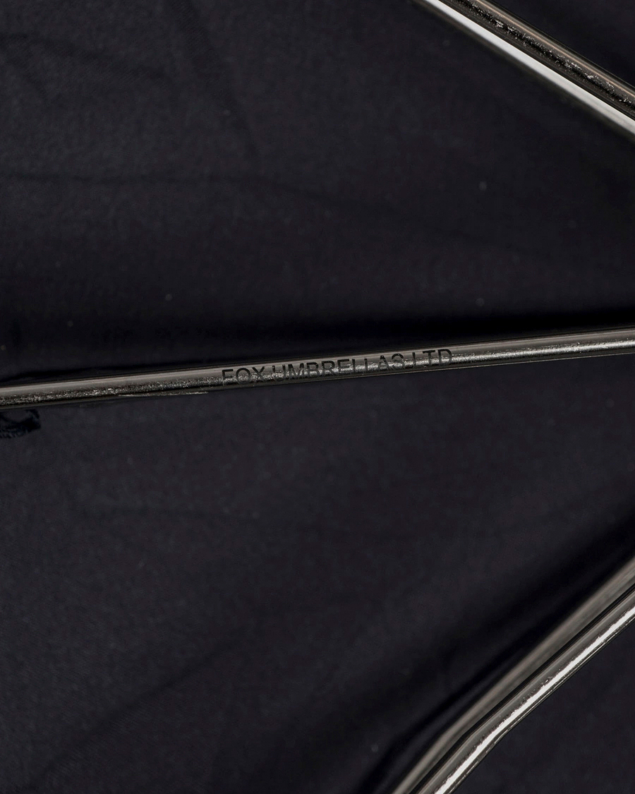 Uomini | Ombrelli | Fox Umbrellas | Telescopic Umbrella Black