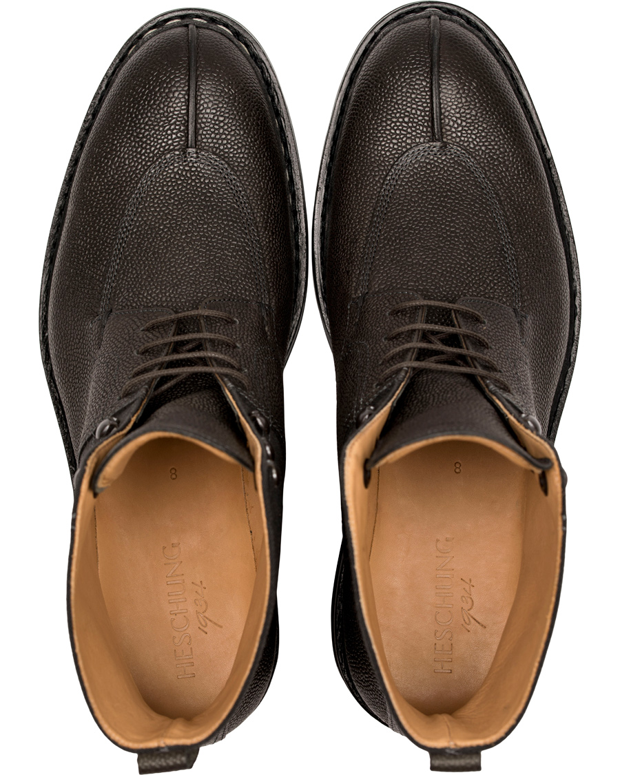 Uomini | Heschung Ginkgo Beluga Boot Grained Black Calf | Heschung | Ginkgo Beluga Boot Grained Black Calf