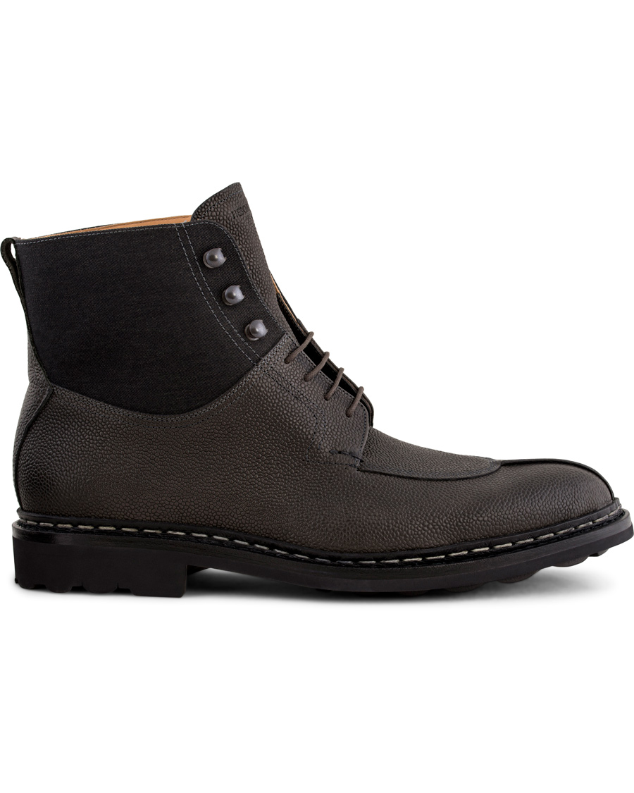 Uomini | Heschung Ginkgo Beluga Boot Grained Black Calf | Heschung | Ginkgo Beluga Boot Grained Black Calf