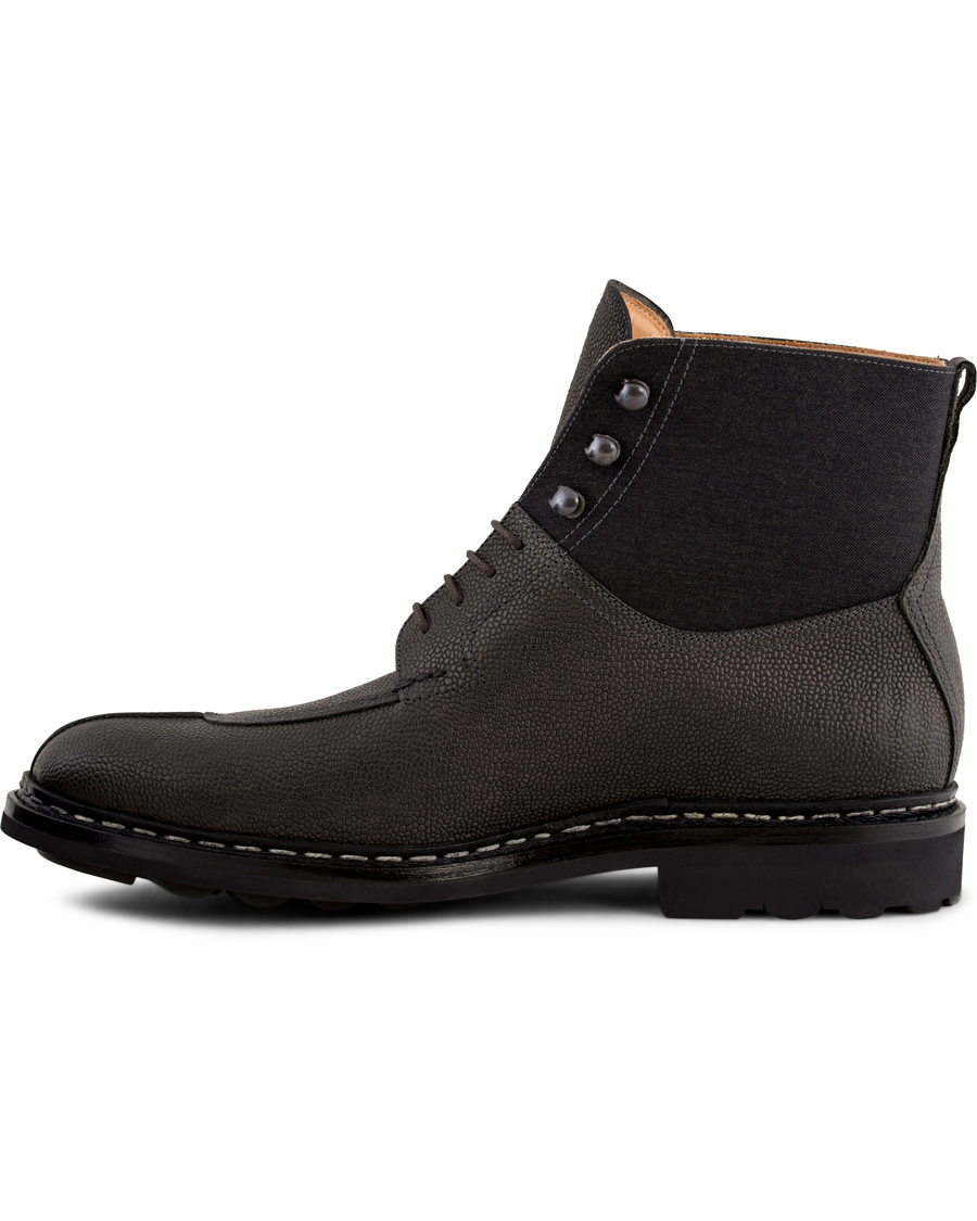 Uomini | Heschung Ginkgo Beluga Boot Grained Black Calf | Heschung | Ginkgo Beluga Boot Grained Black Calf