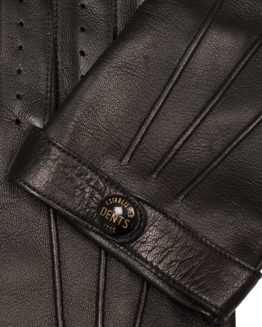 Uomini | Dents The Heritage Collection Fleming 007 Driving Glove Black | Dents | The Heritage Collection Fleming 007 Driving Glove Black