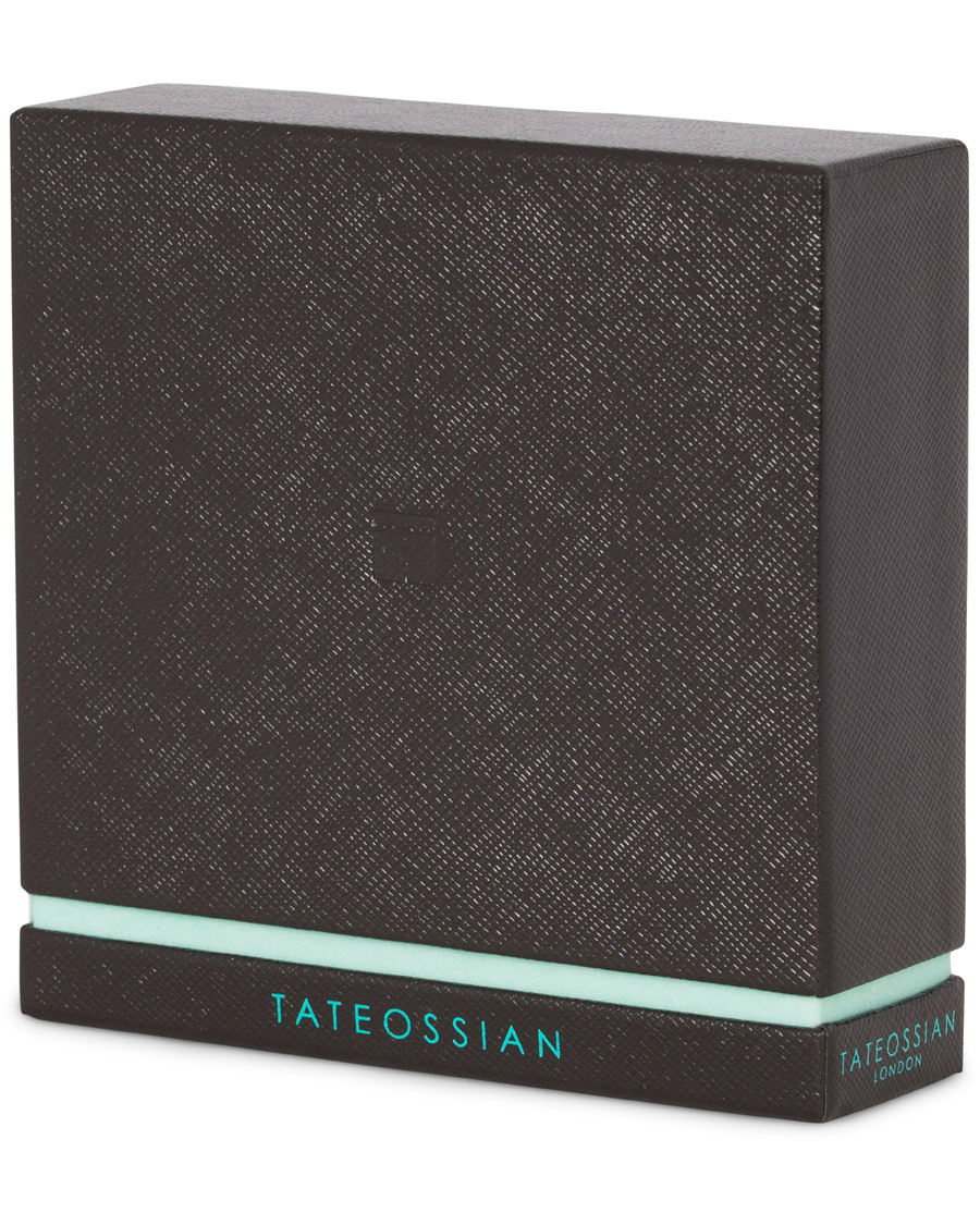 Uomini | Tateossian Scoubidou Double Leather Bracelet Black | Tateossian | Scoubidou Double Leather Bracelet Black