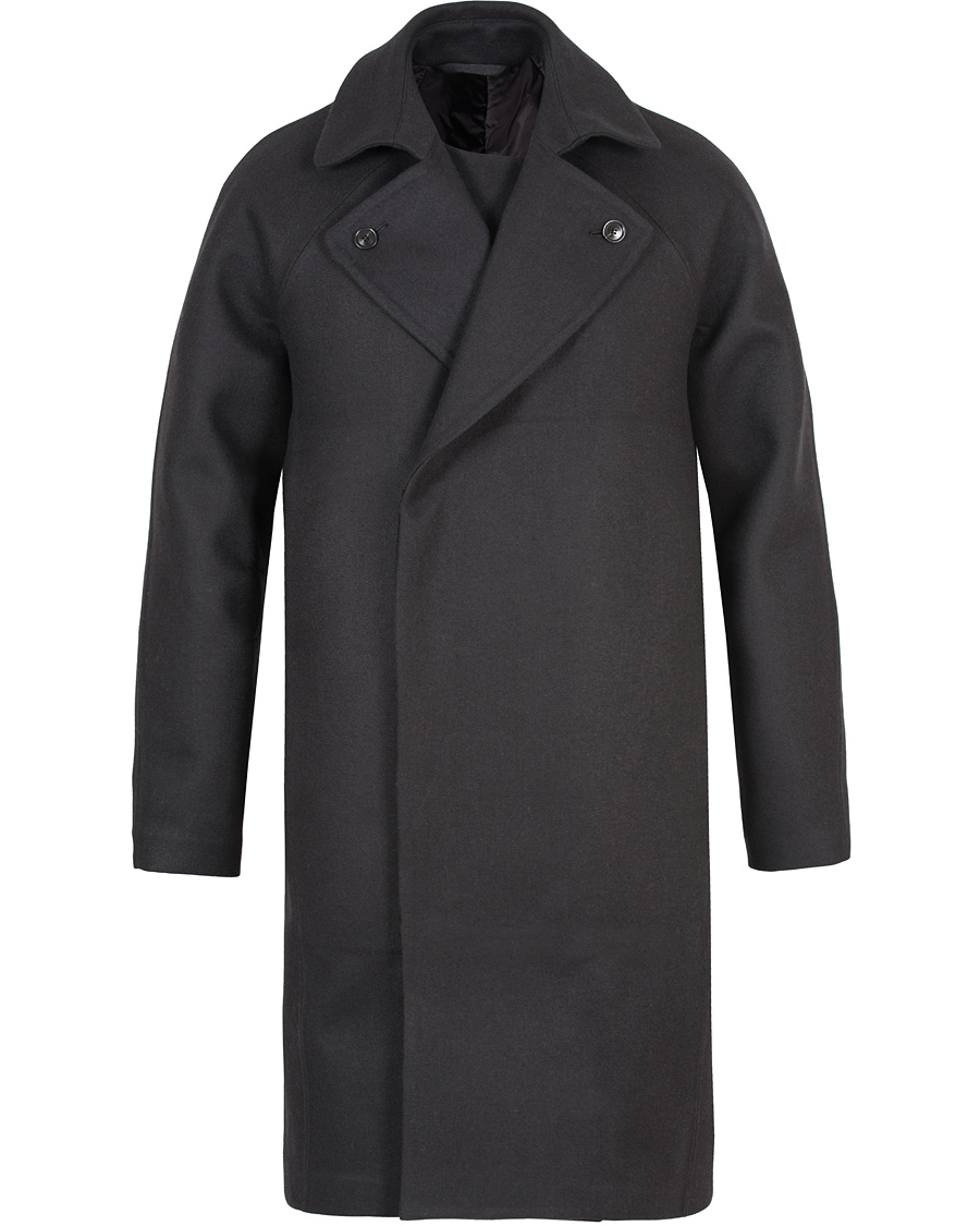 Uomini | Giacche | Filippa K | MFK-Isai Trenchcoat Black