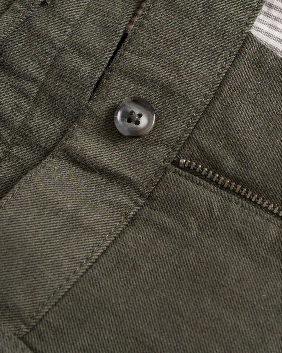 Uomini | Pantaloni | J.Lindeberg | Chaze Flannel Twill Chino Maori Green