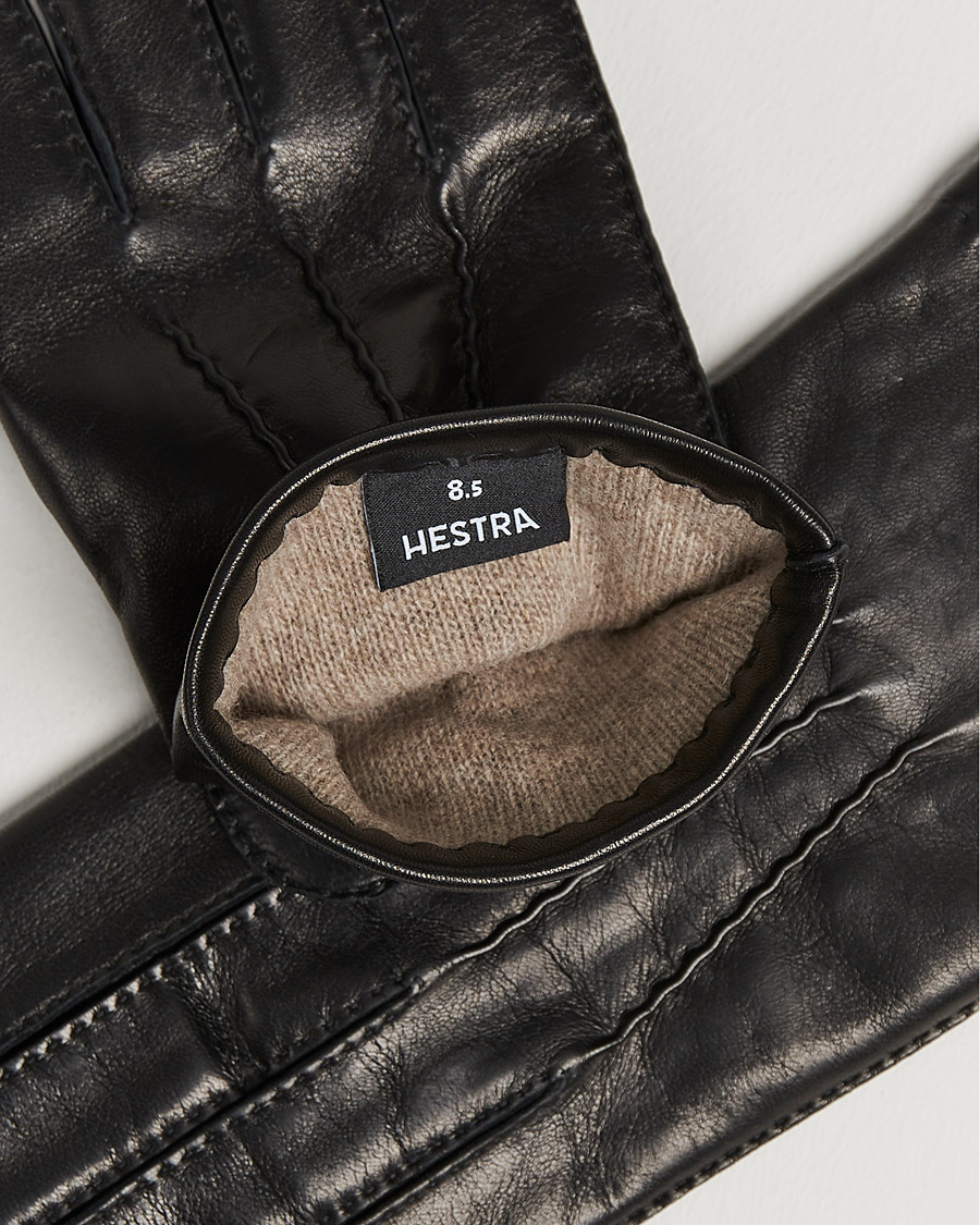 Uomini | Guanti | Hestra | Edward Wool Lined Glove Black