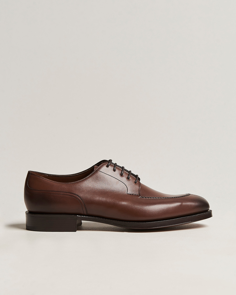 Uomini | Scarpe derby | Edward Green | Dover Split Toe Dark Oak Calf