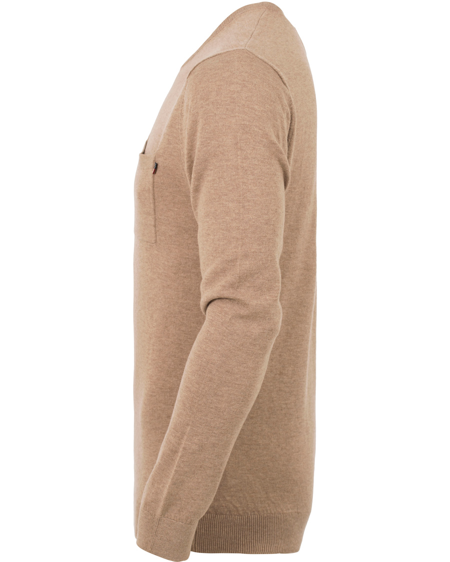 Uomini | Maglieria | Lexington | Jeff Crewneck Sweater Silver Mink Beige