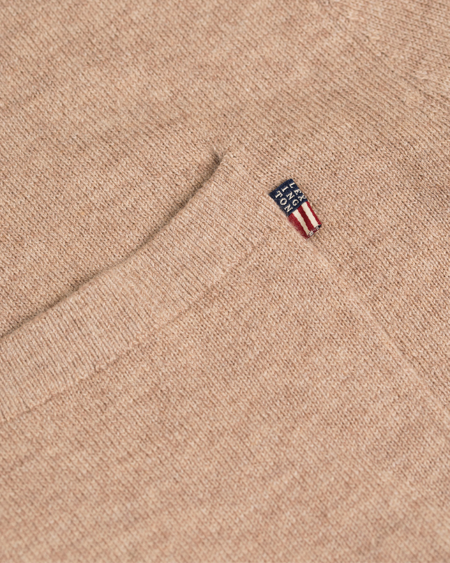 Uomini | Maglieria | Lexington | Jeff Crewneck Sweater Silver Mink Beige