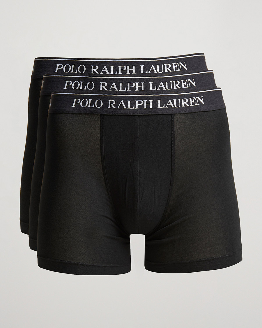 Uomini | Biancheria intima | Polo Ralph Lauren | 3-Pack Boxer Brief Polo Black