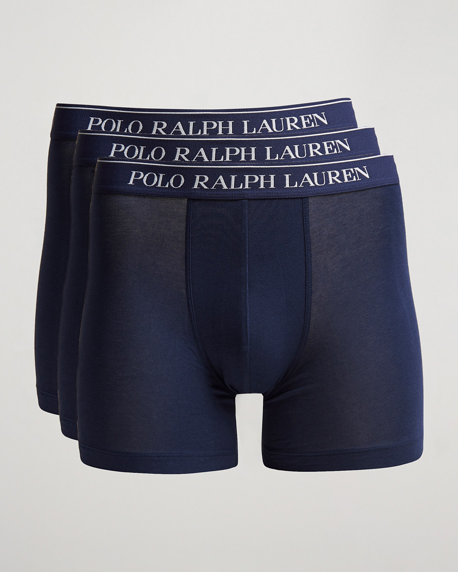 Uomini | Biancheria intima | Polo Ralph Lauren | 3-Pack Boxer Brief Navy