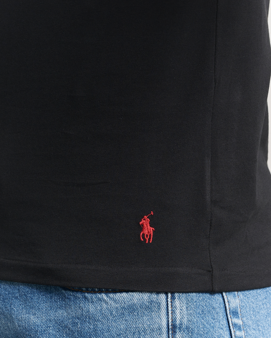 Uomini | T-shirt | Polo Ralph Lauren | 2-Pack Cotton Stretch T-Shirt Black