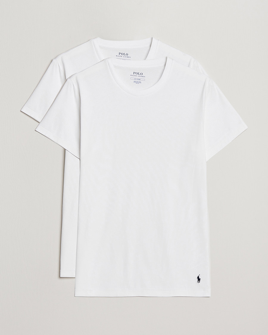 Uomini | T-shirt | Polo Ralph Lauren | 2-Pack Cotton Stretch T-Shirt White