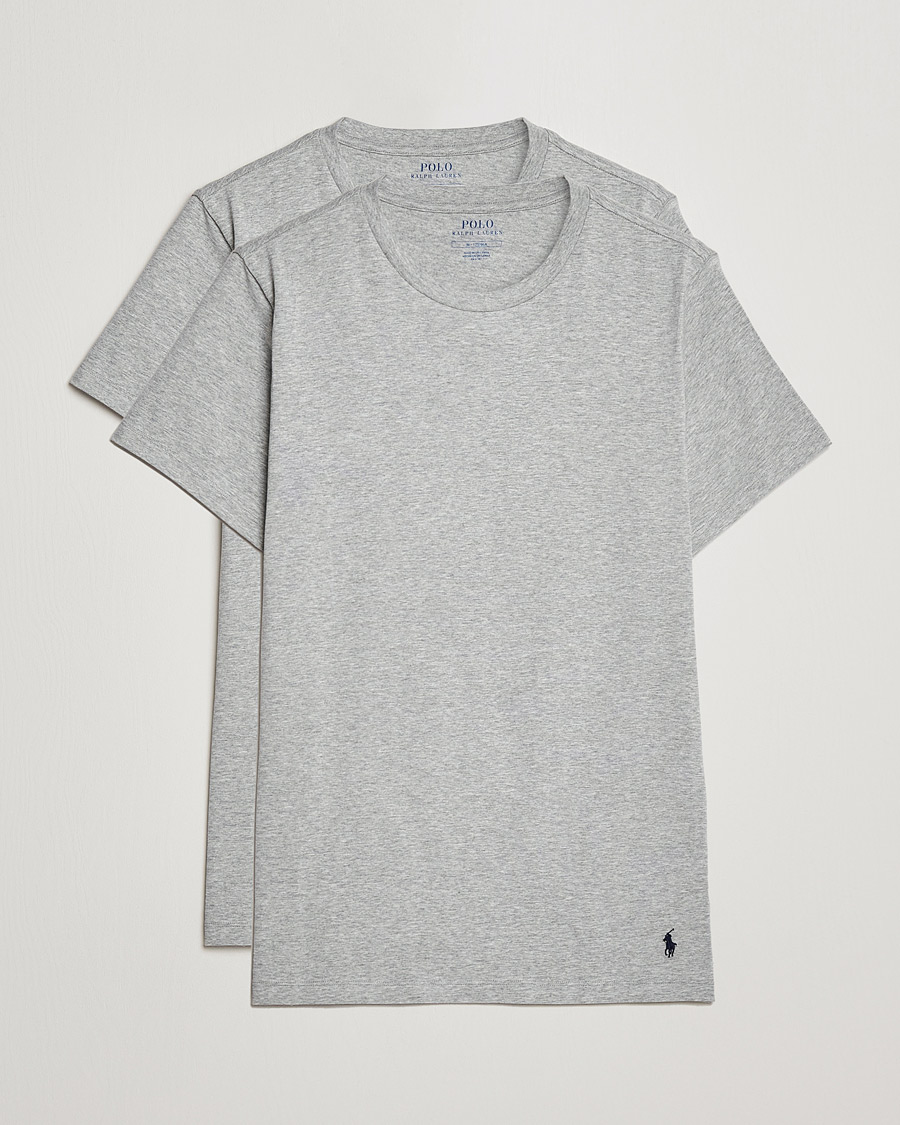Uomini | T-shirt | Polo Ralph Lauren | 2-Pack Cotton Stretch T-Shirt Andover Heather
