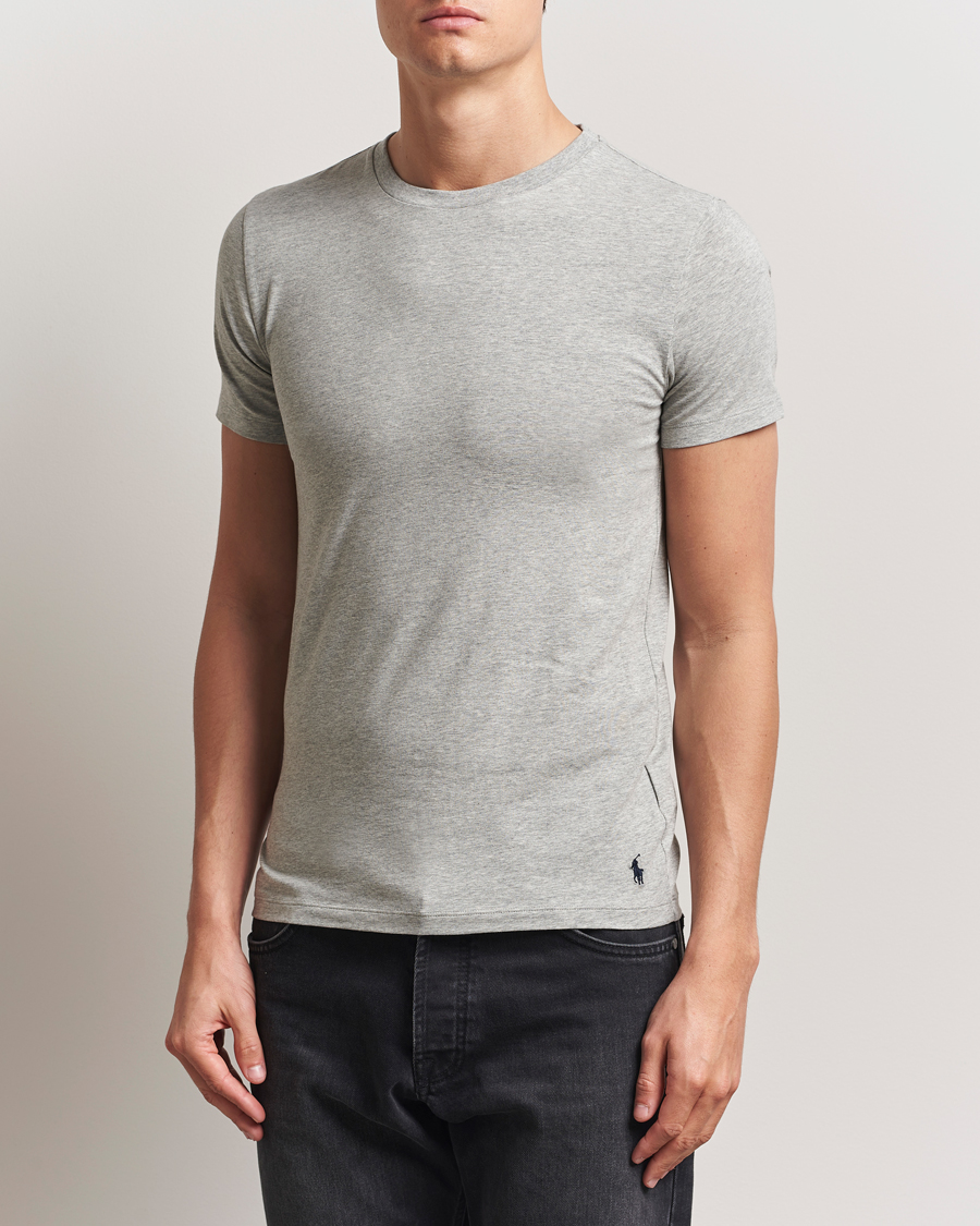 Uomini | T-shirt | Polo Ralph Lauren | 2-Pack Cotton Stretch T-Shirt Andover Heather