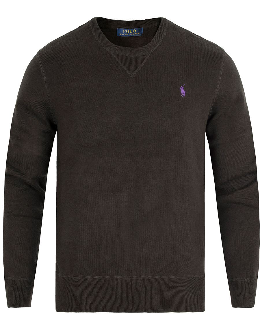 Uomini | Maglieria | Polo Ralph Lauren | Crew Neck Knitted Sweater Polo Black