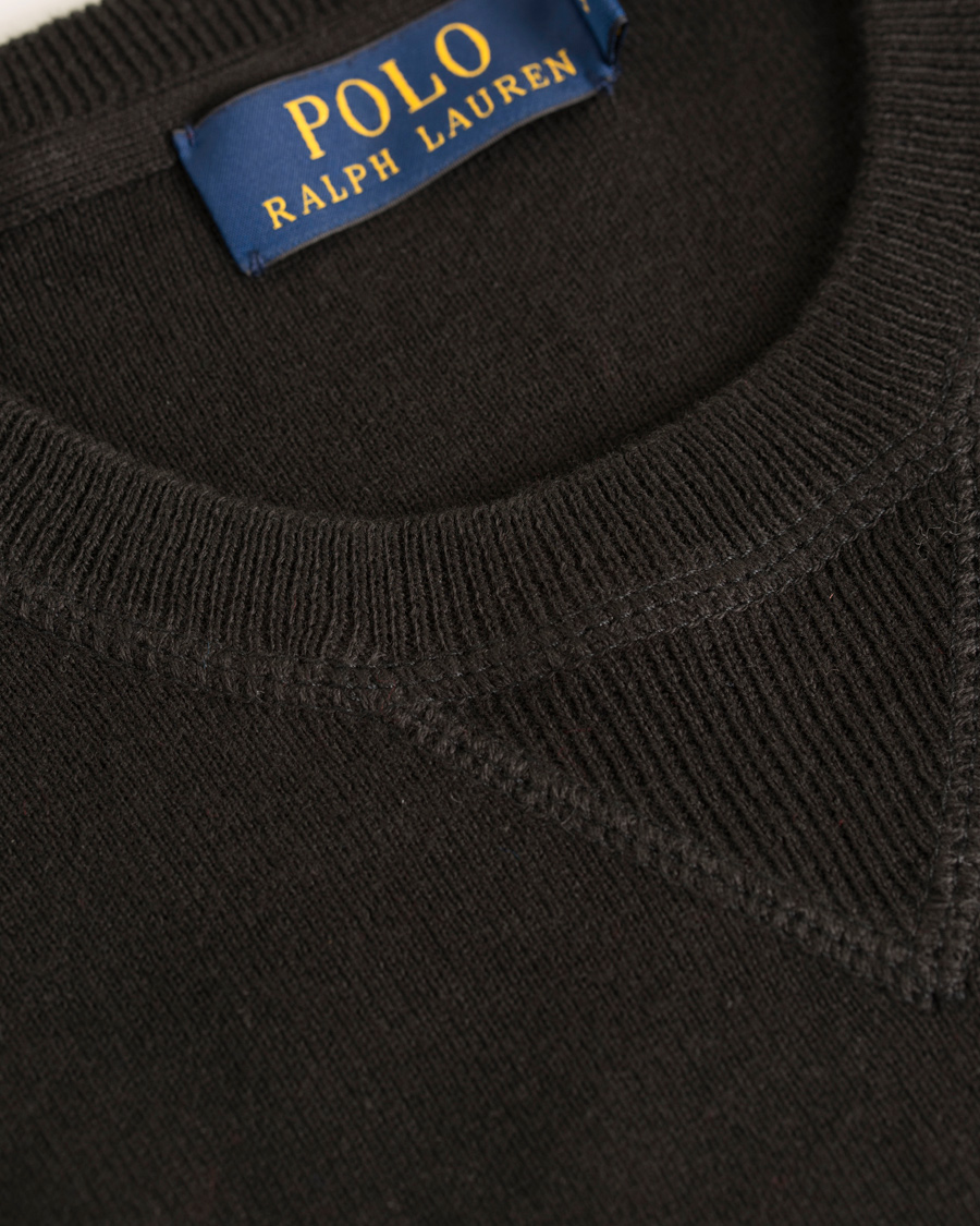 Uomini | Maglieria | Polo Ralph Lauren | Crew Neck Knitted Sweater Polo Black