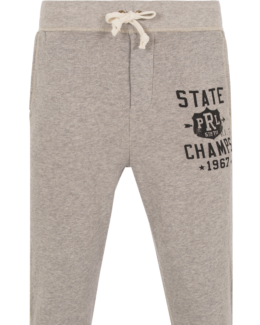 Uomini | Pantaloni | Polo Ralph Lauren | State Champs Sweatpants Salt & Peppar