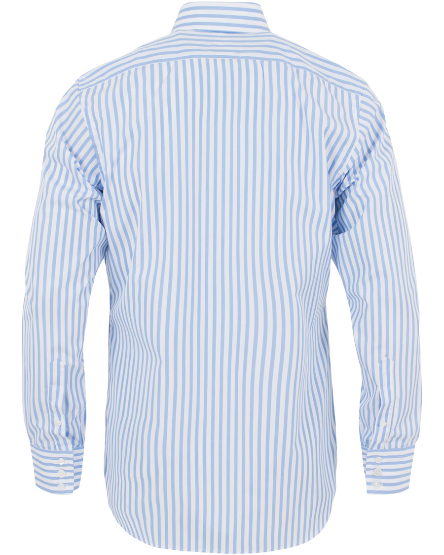 Uomini | Camicie | Turnbull & Asser | Slim Fit Bengal Stripe Shirt Light Blue