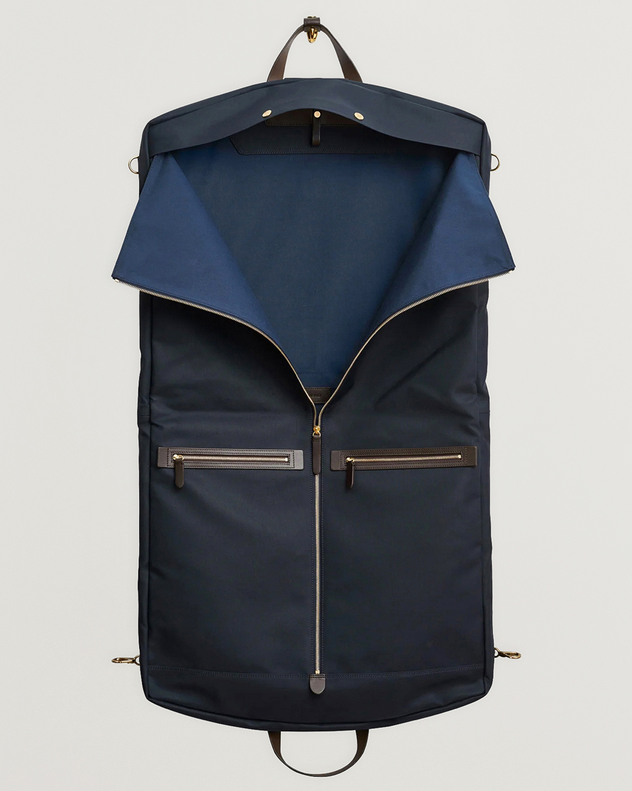 Uomini | Borse | Mismo | M/S Suit Carrier Navy/Dark Brown