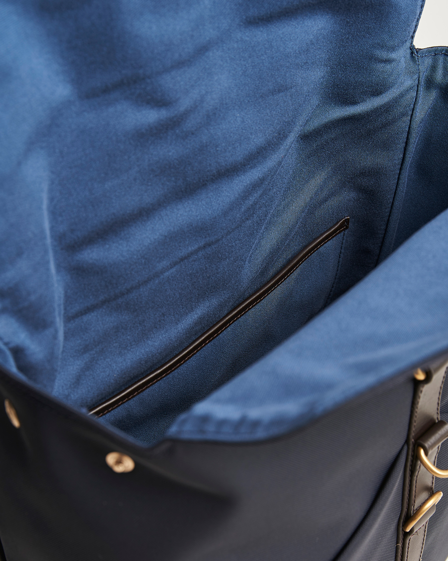 Uomini | Borse | Mismo | MismoM/S Nylon BackpackNavy/Dark Brown