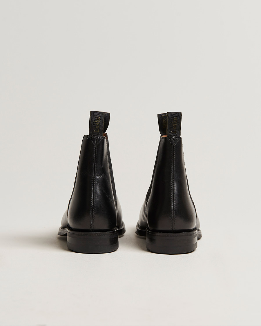 Uomini | Stivali | Loake 1880 | Chatsworth Chelsea Boot Black Calf