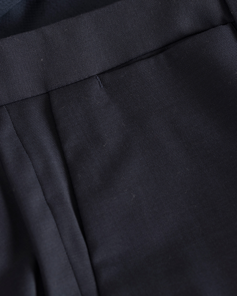 Uomini | Pantaloni | GANT Diamond G | Tailored Slim Travel Pants Ink Blue