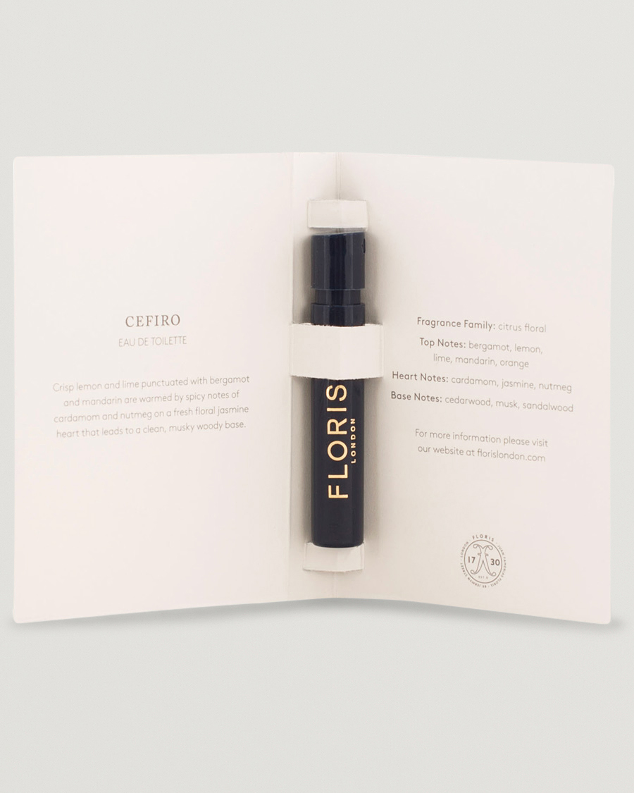 Uomini | Profumi | | Floris London Cefiro Eau de Toilette 2ml Sample