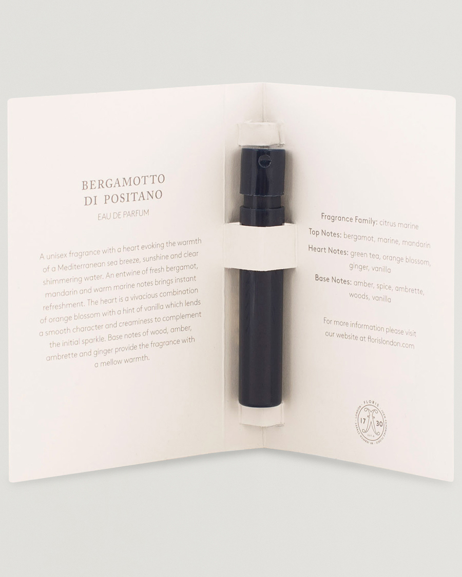 Uomini | Profumi | | Floris London Bergamotto di Positano Eau de Parfum 2ml Sample