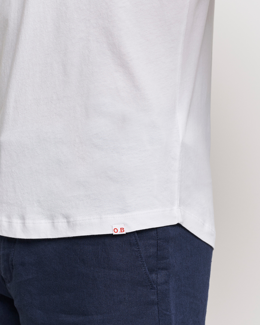 Uomini | T-shirt | Orlebar Brown | OB Crew Neck Tee White