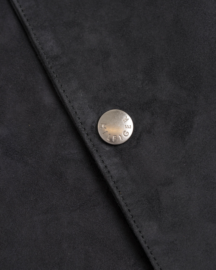 Uomini | Giacche | Tommy Hilfiger | Caen Bomber Suede Jacket Midnight