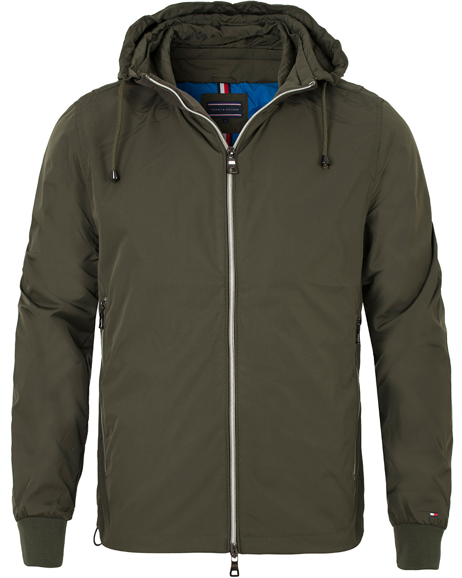 Uomini | Giacche | Tommy Hilfiger | Darrel Nylon Hood Jacket Forrest Night
