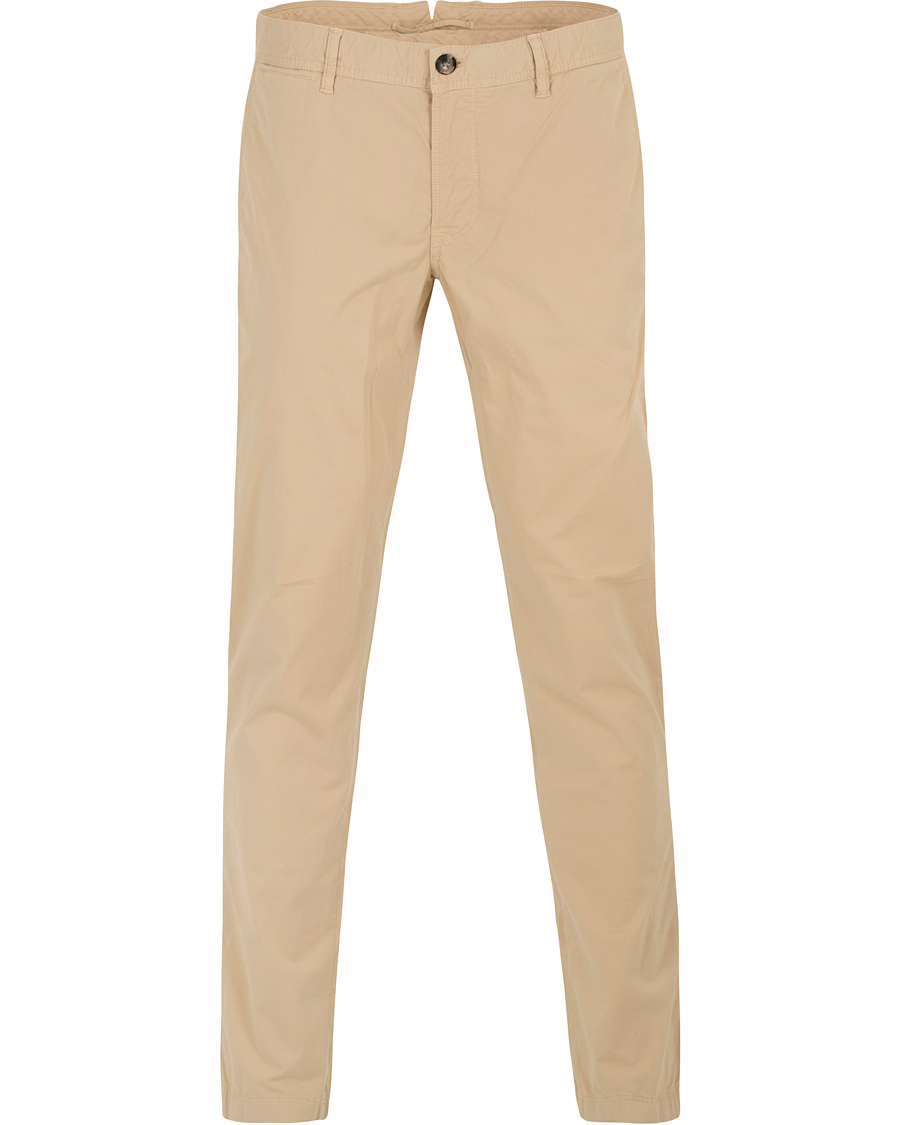 Uomini | Pantaloni | J.Lindeberg | Chaze Deco Satin Stretch Chinos Beige