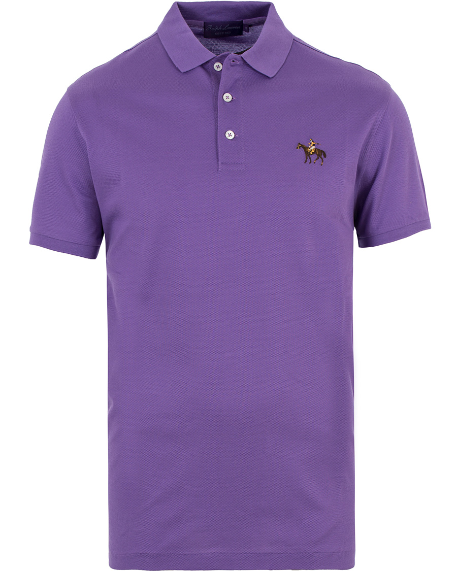 Uomini | Polo | Ralph Lauren Purple Label | Mercerized Cotton Pique Classic Lavender