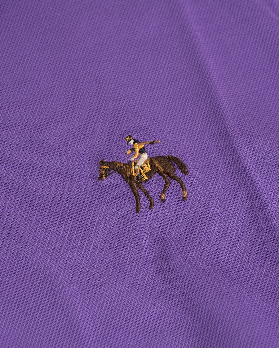 Uomini | Polo | Ralph Lauren Purple Label | Mercerized Cotton Pique Classic Lavender