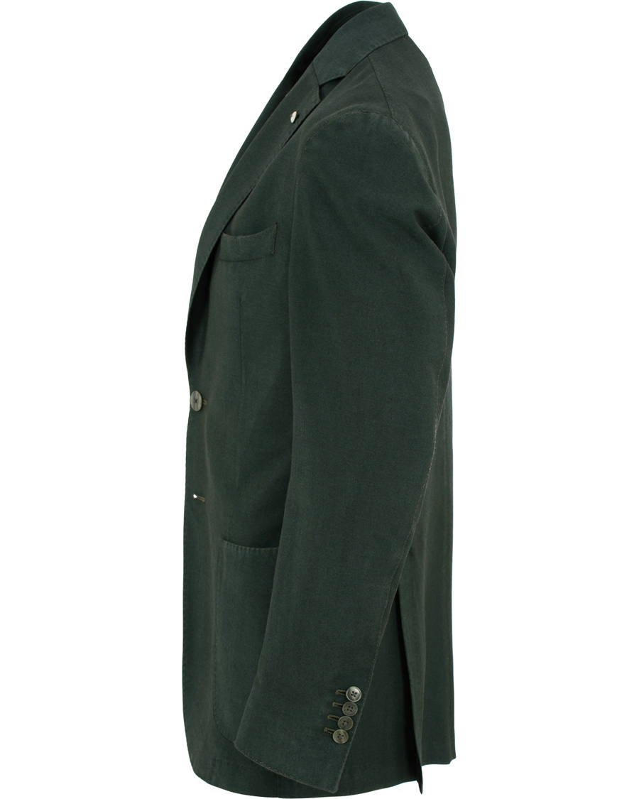 Uomini | Blazers | L.B.M. 1911 | Jack Regular Vintage Wool/Mohair Blazer Green