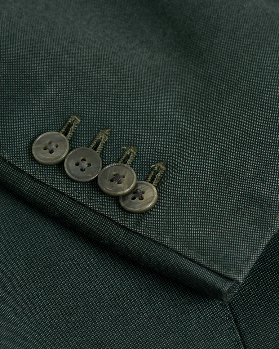 Uomini | Blazers | L.B.M. 1911 | Jack Regular Vintage Wool/Mohair Blazer Green