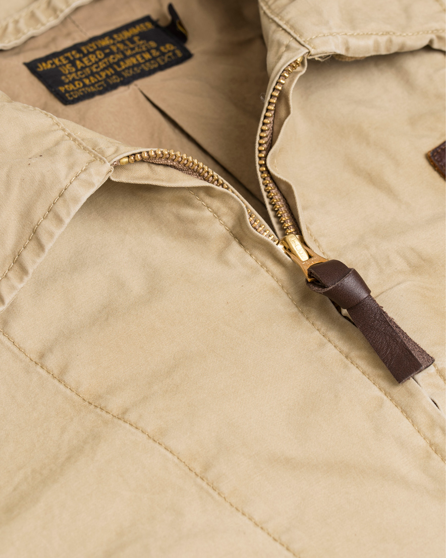 Uomini | Giacche | Polo Ralph Lauren | Flight Jacket Gallery Tan