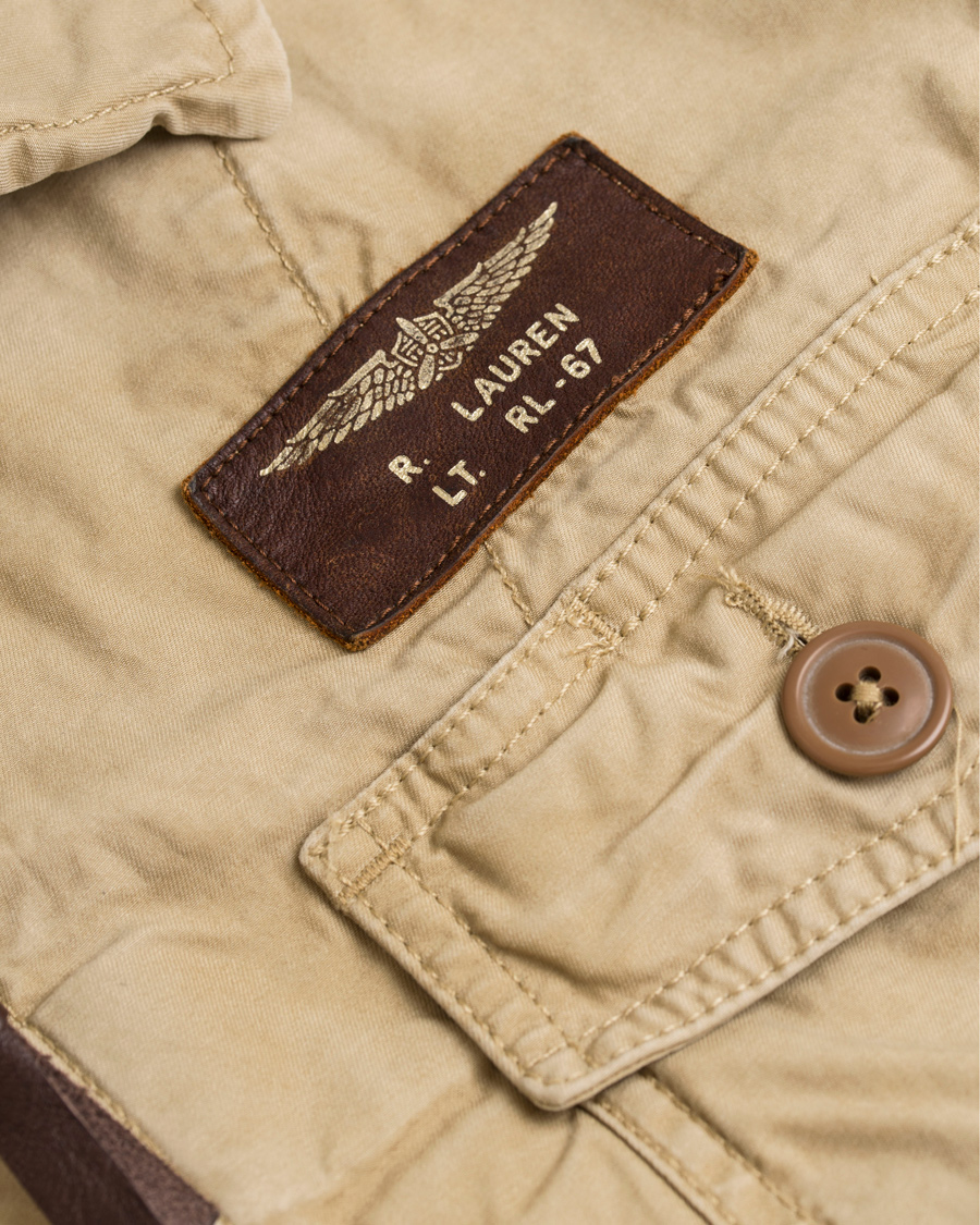 Uomini | Giacche | Polo Ralph Lauren | Flight Jacket Gallery Tan