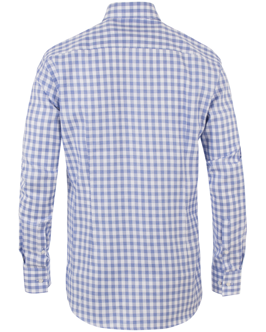 Uomini | Camicie | BOSS BLACK | BOSS Jason Slim Fit Check Shirt Blue