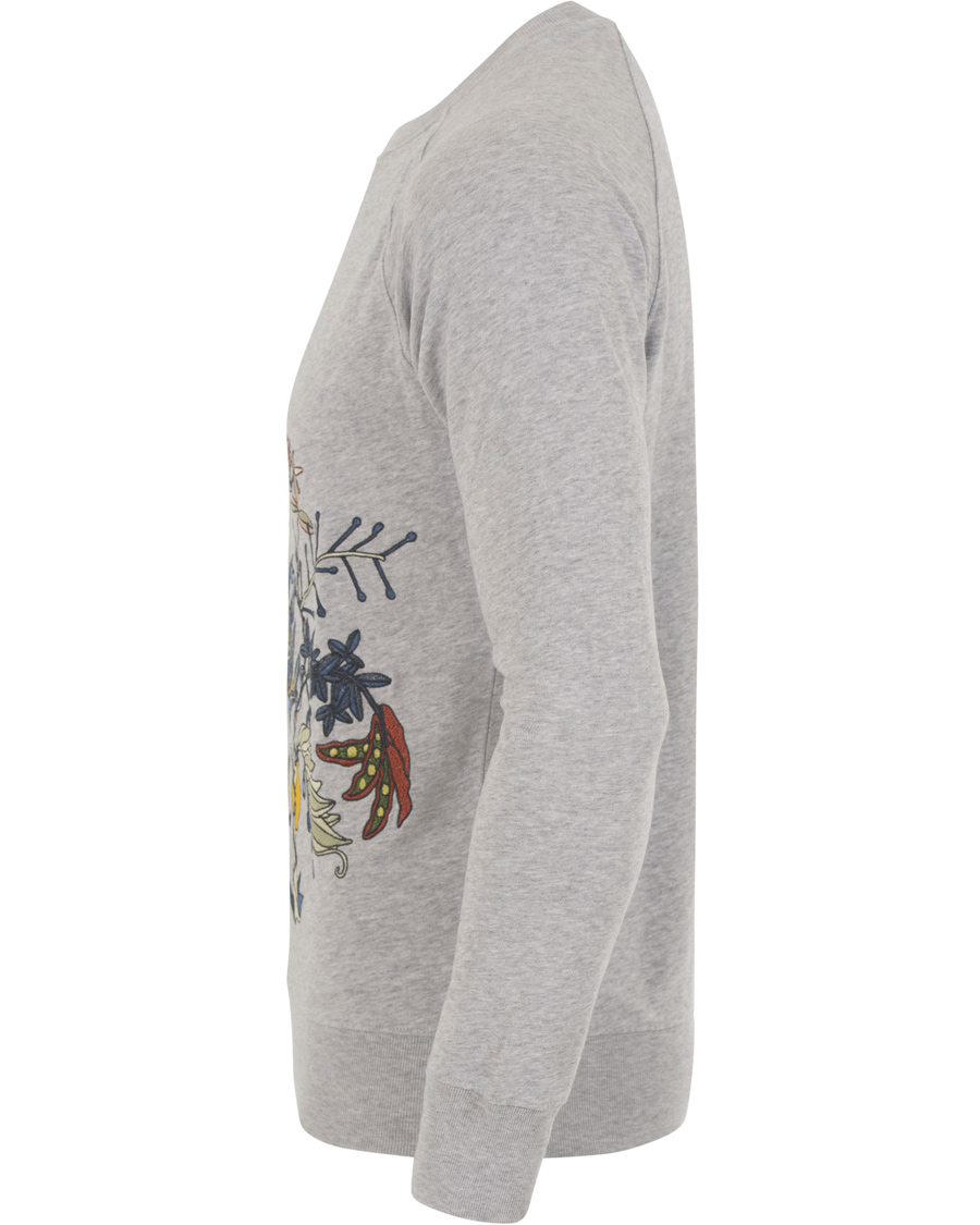 Uomini | Maglieria | GANT Rugger | The Embroidery Crew Sweatshirt Grey