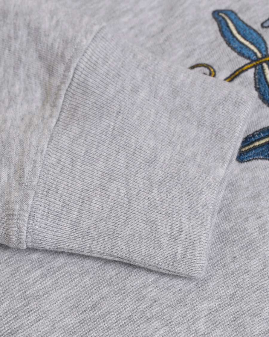 Uomini | Maglieria | GANT Rugger | The Embroidery Crew Sweatshirt Grey
