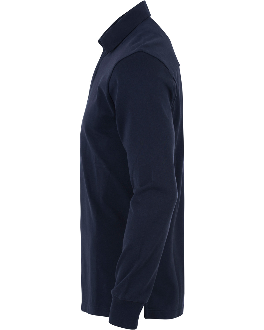 Uomini | Maglieria | GANT Diamond G | Mercerized Rugby Top Marine